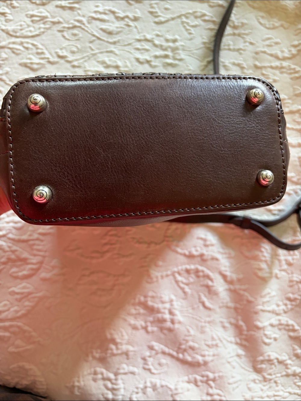 NWOT BRIGHTON Ferrara Leather Crossbody Bag - Picture 9 of 12